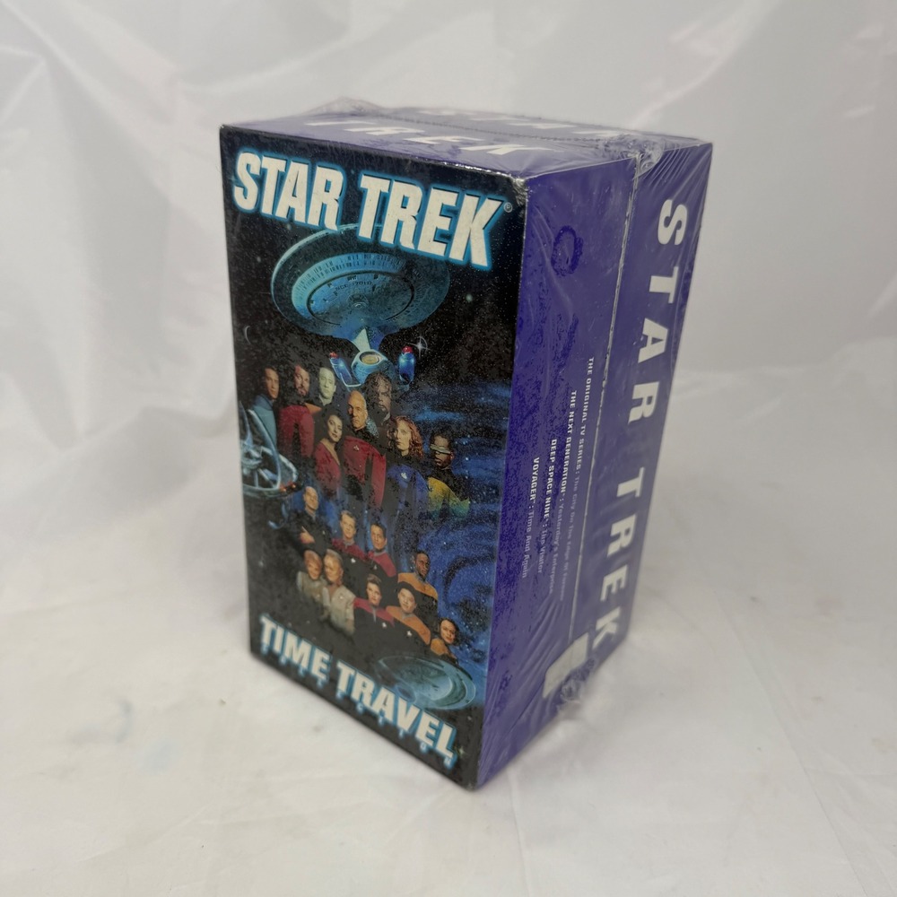 Star Trek Time Travel Collection VHS Box Set 4 Episodes New Sealed Paramount